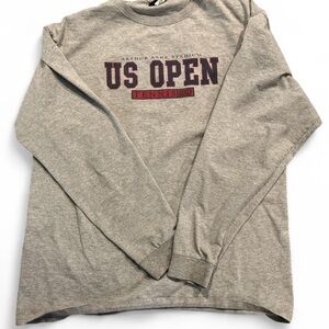 US Open Gray Long Sleeve Tee
